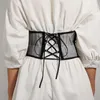 Cinture Corsetto da donna gotico con corda regolabile Camicia da donna Abito in vita