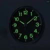 Wall Clocks Tick-free Ultra-quiet Clock Glow Dark For Easy Time Reading At Night Easy-to-read Elderly Bedroom