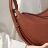 Waist Bags Genuine Leather Women's Solid Color Messenger Bag 2023 Zipper One-Shoulder Lady Fashion