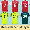 2023 24 Tomas nketya Zinchenko Saliba Trossard Footbol Jersey Men's Children's Sakka Football Jersey G. Jesus Odegaard Rice Rice Rice