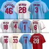 4 Yadier Molina Cardinals Camisa de beisebol Paul Goldschmidt Nolan Arenado Ozzie Smith Walker Lars Nootbaar Nolan Gorman Montgomery Miles Mikolas