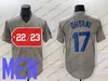 Shohei Ohtani Bleu Royal Blanc Gris Noir Jersey Cousu 17 Dodger Hommes Femmes Jeunes Maillots de Baseball