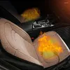 Fundas para asientos de coche Cojines calefactables eléctricos de 12v/24v para almohadillas térmicas de invierno que mantienen el calor Convertible Travel Camper Truck SUV