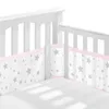 Beddengoed Sets Multifunctionele Knoop Ontwerp Wieg Bumpers voor Baby Beddengoed Accessoires Babybedje Accessoires geboren Babybed 231218