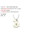 Pendant Necklaces Sterling Silver 925 Personalized Initial Custom Name Love Adorable Animal Chain Jewelry