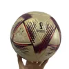 Balls Sports Goods Youth and Soccer Ball Football Al Hilm et Al Rihla Manufacture avec PU Material 22 Coupe du monde de la Coupe du monde