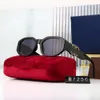 Designer-Sonnenbrillen von Guucci Cucci, neue G-Buchstaben-Sonnenbrille für Damen, vielseitige Katzenaugen-UV-beständige Brille, Mesh-Rot und die gleiche Sonnenbrille mit kleinem Rahmen