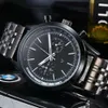 Designer-Breit-Uhren, Herren-Luxusuhren, Top-Uhr 2023, neue BNL-Top-Zeitserie, fünfnadeliges, zweites Timerwerk, blaue Uhr, hochwertige Luxusuhren