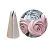 Baking Moulds #2M Rose Tips 5-Teeth Open Star Piping Nozzle Decor Tip Cream Flower Fondant Tool Cake Cupcake Stainless Steel