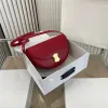 Sella a mezza luna Borsa a tracolla di lusso Designer Borsa per adolescenti Borsa in vera pelle Borsa da donna Borsa a tracolla Moda uomo Messenger Frizione Totes Anche Borse a spalla