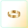 LOVE vis Ring Luxury Designer Bijoux pour femmes anneaux d'or titane en acier en acier doré accessoires de mode classiques jamais FA2197751