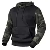 Tactical Jackets Camouflage Hoodies Men's Fashion Sweatshirt Male Camo Hooded Hip Autumn Winter Military Hoodie Men's Fleece Coats US/EUR SizeL231218