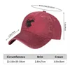 Bollmössor Shqipe Autochthonous Flag Albania Baseball Cap Fashion Distressed Denim Headwear Men Women Outdoor Travel Justerbara hattar