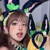 Dziewczyny urocze pluszowe zespoły do ​​włosów na ucha Kobiet dziewczyna anime cosplay lolita maskarada imprezowy akcesoria na nakrycia głowy