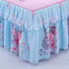 BEDOBREAD FLORAL ELEGANT BED KOTTS SLADING SOBS BED COVER SOVROOM NON-SLIP MATTRASS COVER KOT SEDOPREADS BED Two-Layer Decorated Cover 231218