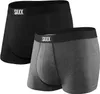 SAXX Men's Underwear - VIBE Super Soft Underwear Built in Small Pocket Support - Set of 2 Men's Underwear