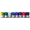 Top 810 Resin Drip tips Wide Bore Dripper tip Mouthpiece 9 Styles Choose Stainless Steel For TFV8 TFV12 Cigarette Tank RBA Atomizer Smoking Accessories