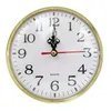 Uhren Zubehör DIY Quarzuhr Einsatz 1 Stück 130 mm Durchmesser 90-110 mm Installieren Sie arabische Ziffern Leicht