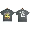 TシャツHellstar Y2K Tシャツメンズレディースヒップホップ抽象グラフィック印刷Tシャツ2023新しい特大のスリーブトップス