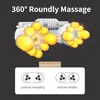 Oreillers de massage pour le cou JinKaiRui Châle de massage en forme de U Électrique Shiatsu Dos Cou Épaule Corps Masseur Infrarouge Pétrissage Voiture/Maison Massage 231218