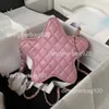 designer tas crossbody tassen dames schoudertas roze tas ster tas reistas voor vrouwen 24 nieuwe tas luxe tas vintage ketting tas vijfpuntige ster tas mode tassen