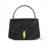 Row Sofia omuz çantaları tasarımcı kadın lüks el çantası düz cowhide siyah kahverengi beyaz sofia crossbody tote cüzdan