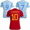 2023 2024 PEDRI Futebol Jerseys LAMINE YAMAL PINO MERINO RODRIGO SERGIO M.Asensio FERRAN Homens Crianças e Mulheres Espanhas HERMOSO REDONDO CALDENTEY _Jersey