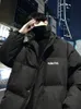 メンズダウンパーカーGmiixderヒップホップパッド入りジャケット冬韓国トレンドストリートウェアプレッピーパン服香港スタイル厚いコート231218