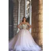 Saidmhamad Sheer Schatz Schwere Kristalle Ballkleider Lange Ärmel Hochzeit Kleid Auf Lager Brautkleid vestido de noiva