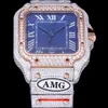 Montre en diamant Montres pour hommes Automatique Mécanique 40MM Saphir Femmes Montres-bracelets 904L Ceinture en acier inoxydable haut de gamme Montre de Luxe