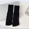 Chaussettes en coton à bout fendu pour femmes, couleur bonbon, Tube central à cinq doigts, longues, japonaises, décontractées, sport pour filles, respirantes, Yoga