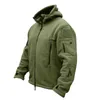 Tactische jassen Winter Militair Fleecejack Heren Tactische jas Warme capuchon Herenjassen en jassen Bovenkleding Kledingmaat S-3XLL231218