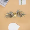 Decorative Flowers Cordless Home Wreath Decoration Christmas Front Door Holiday Wall Window Hanging Indoor Outdoor