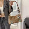 Borse a tracolla Borsa da spiaggia intrecciata estiva alla moda Borsa a tracolla di grande capacità Borse da donna Borse Portafoglio