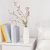 Vases Flower Vase Modern Nordic Style With Unique Texture Smooth Edge Container For Desktop Decoration Elegant Simple Home