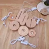 Equipments Handmade Wood Rectangle Round Oval Shape Led Display Base Resin Art Ornament Wooden Night Lighted Base Stand Crafts