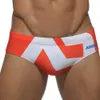 Cuecas Nova Chegada Troncos de Natação Dos Homens Sexy Moda Marca Designer Anti-reflexo Impressão Profissional Swimwear Briefs Boxer MaleL231218