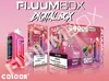 Fluum Box Digital 15000 Puff Vape Sigarette elettroniche usa e getta Puff 15k 0% 2% 5% 25ml Pod preriempito Mesh Coil 650mah Batteria ricaricabile Vapers Pen