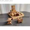 Tri nidification empilage jouets Montessori jouets construction en bois empilage blocs de papillon pour enfants jeu éducatif Q231218