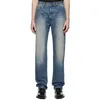 Jeans masculinos firmranch 2023 clássico lavado azul pista slim para homens mulheres calças jeans todas as estações calças empilhadas