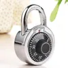 Door Locks Padlock Suitcase Cabinet Rotary Digit Combination Password Coded Lock Round Dial Number Bicycle Travel Security Luggage Home 231218