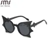 Zonnebril Steampunk Bat Zonnebril Nieuwe Dames Heren Trends Punk Ronde Zonnebril Goggle Hip Hop Grappig Feest Vlinder Brillen De Sol Hombre J231218