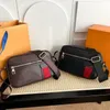 Męskie torby na ramię designerska skórzana krzyżowa torba messenger torba torba mody torebka mini mini opakowanie plecak portfel plecakowy