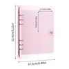 Spiral Notebook Cover Loose Diary Coil Ring Binder Filler Paper Seperate Planner Receive Bag Card Storage