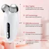 Massager oczu EMS Massager Roller Microcrurrent Twarz Podnoszenie maszyny V-twarz wałka masażer skóry odmładzanie anty-Wrinkle Urządzenie urody 231218