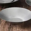 Conjuntos de louça de macarrão tigela de cozinha servindo tigelas decorativas multifuncionais de aço inoxidável mistura de gadget