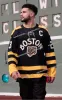 2023 Kış Klasik Penguens Bruins Hokey Formaları Sidney Crosby Patrice Bergeron Pittsburgh 88 David Pastrnak 74 Jake Guentzel Evgeni Malki