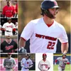 Maglia da baseball College Rutgers Scarlet Knights Personalizza qualsiasi nome qualsiasi numero tutto cucito Joe Mazza Jackson Natili Joey Esposito Pete Durocher Trevor Cohen