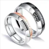 I Love You Couple Ring Stainless Steel Rings for Women Men Lovers Promise Ring Jewelry Wedding Engagement Gifts244t