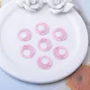 Pendenti e ciondoli 50 pz AC13641 15mm Mini Rotondo Colorato Metallo Dorato Piccoli Pendenti in Filigrana Fai da Te Fare Orecchini Gioielli da Donna